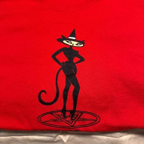 Vintage 90s Salem Massachusetts Witchy Women T Shirt Medium - Picture 11 of 12